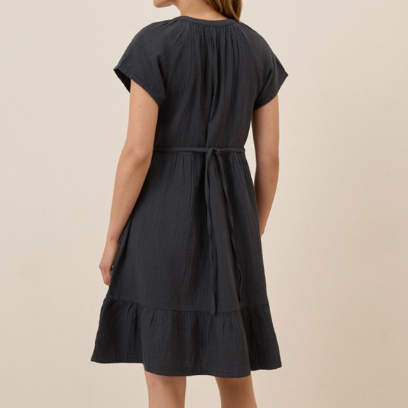 Pact Coastal Double Gauze Breezy Dress - Picture 3 of 4